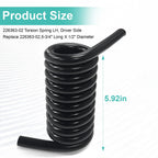 Torsion Liftgate Springs Left Driver Side 226363-02 for Maxon GPT