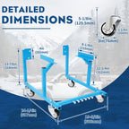 Engine Cradle Stand for Ford Small Motor Block (1000 lbs)