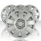 Set of Four Hubcap Wheel Covers 15 Inch Silver for Toyota Corolla (2000–2003)