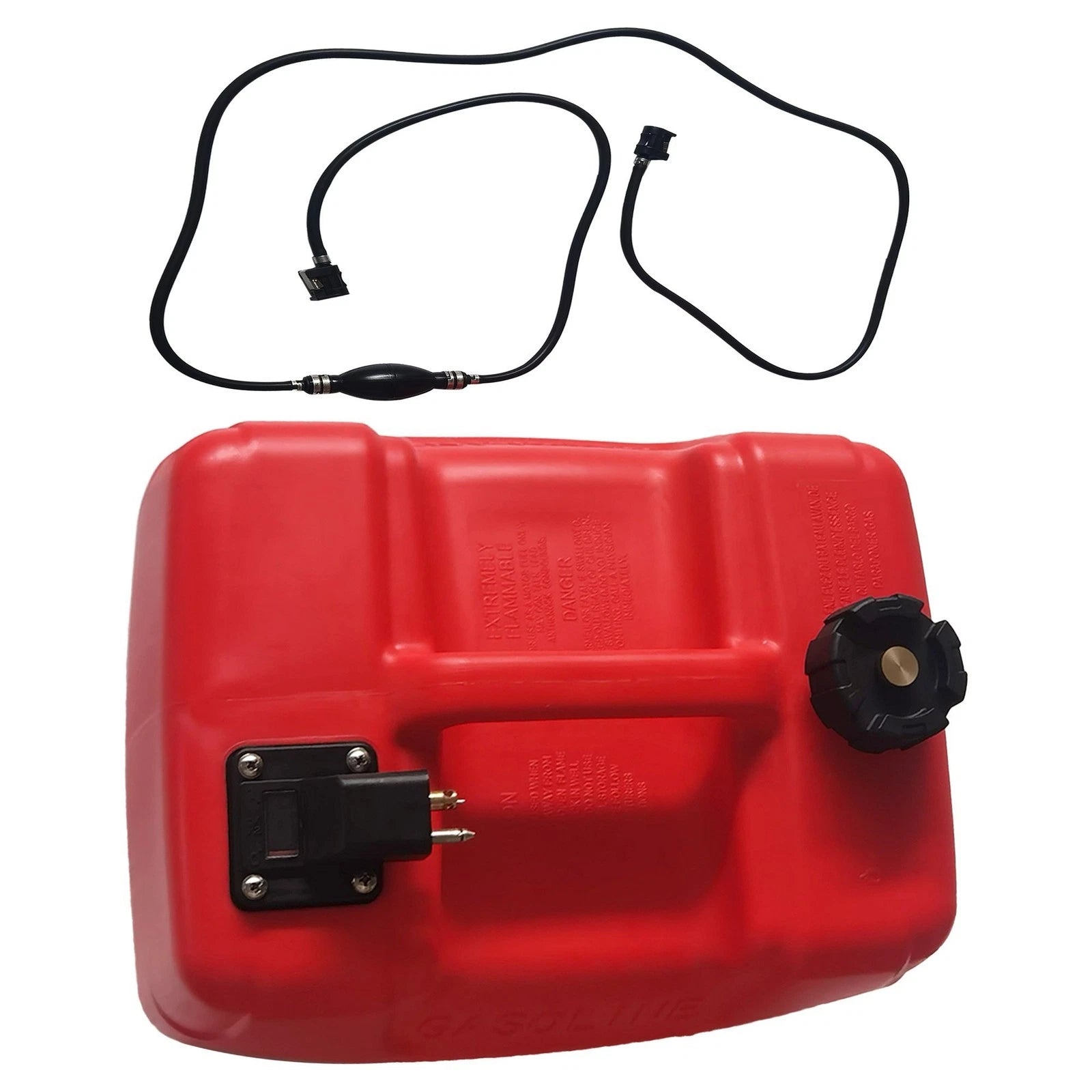 3.2 Gallon Portable Marine Fuel Tank for Outboard Boat Motor