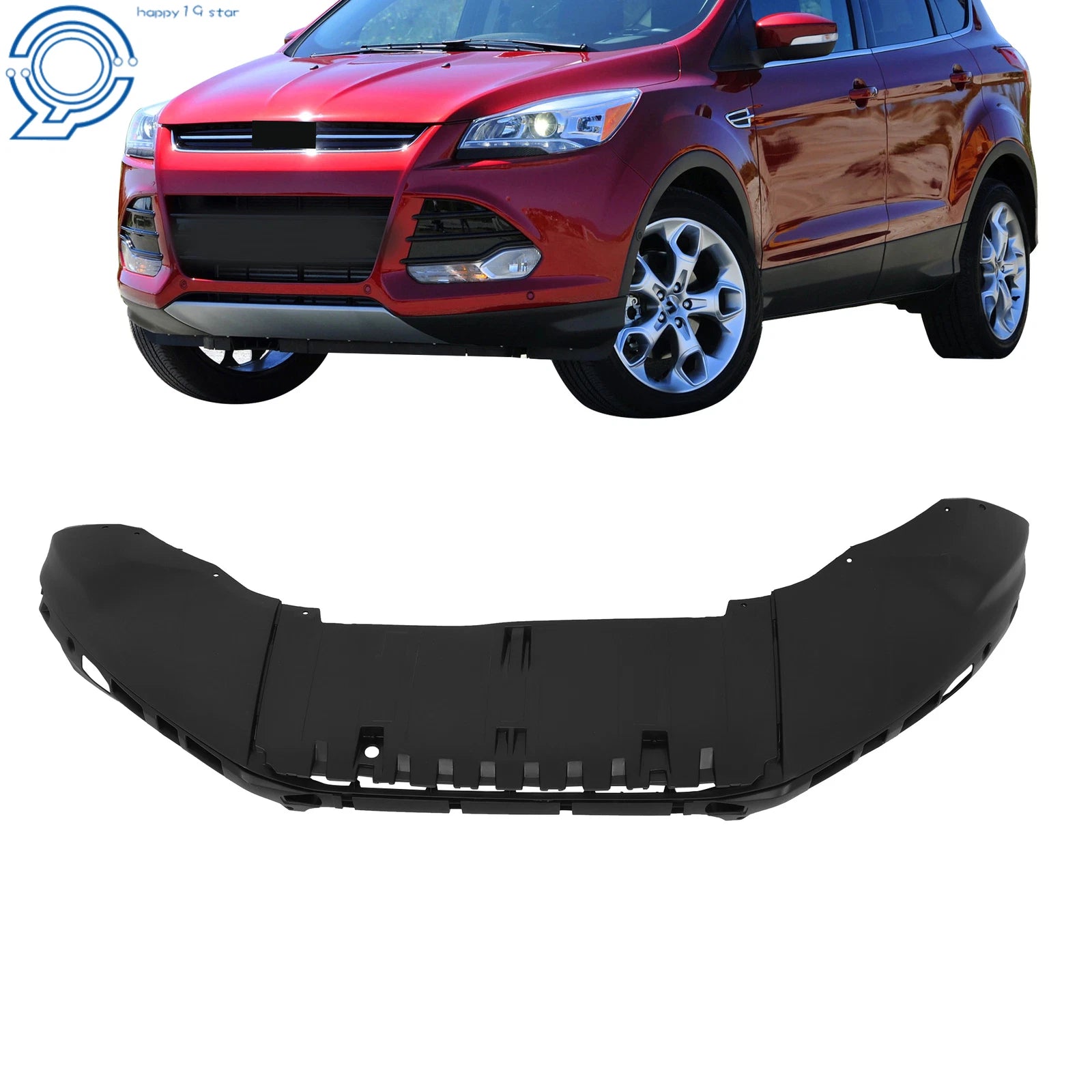 Front Lower Bumper for Ford Escape (2013–2016) Air Dam Deflector