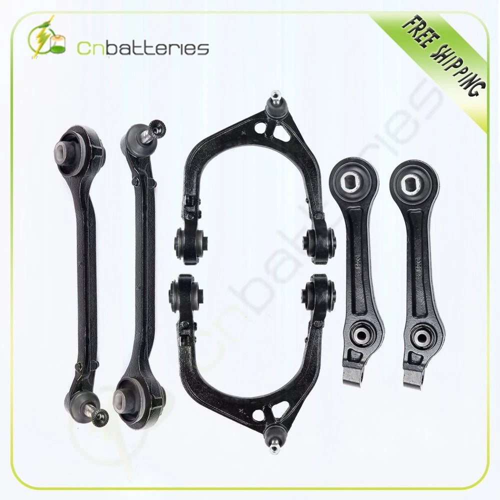 Set of 6 Suspension Control Arms Ball Joints for Chrysler 300 (RWD)