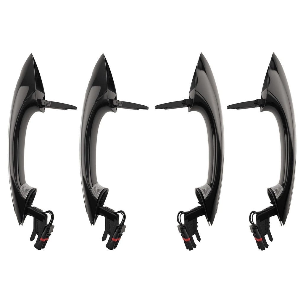 Set of 4 Door Handles for BMW M5 M6 (2009–2016) Black