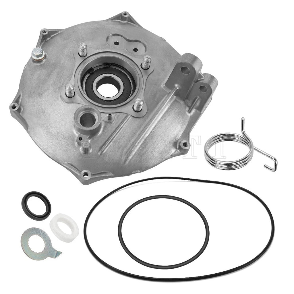 Rear Brake Backing Plate & Bearing Seals for Honda Rancher 420, Foreman 500, 520 (2007–2023)