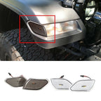 2X Front Fender Side Marker Lights Amber LED for Jeep Wrangler JL (2018–2022)