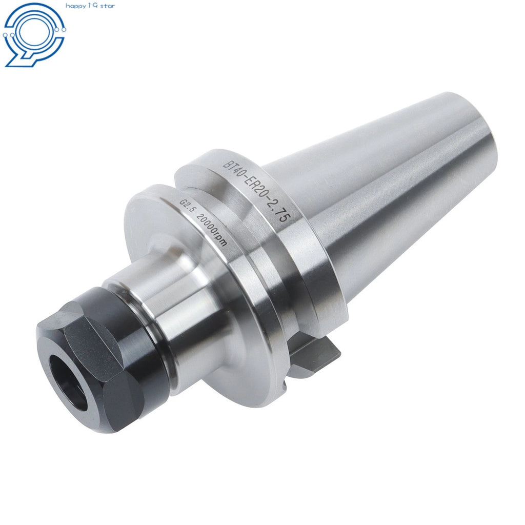 Collet Chuck for BT40 Tool Holder (2.75 Inch, G2.5, 20000 RPM)