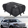 Car Roof Cargo Bag 15 cu ft Waterproof Tear-Resistant for Cars