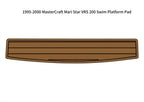 Swim Platform Pad for MasterCraft Mari Star VRS 200 (1995–2000) EVA Teak Flooring