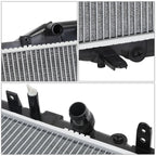 OE Replacement Aluminum Core Radiator for Honda Civic (2006–2011) DPI-2922