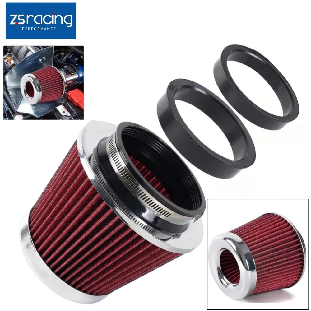 Cold Air Intake Cone Filter for Red 3"/3.5"/4" Models