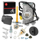 Carburetor & Fuel Valve Petcock Kit for Honda 400EX TRX400EX TRX400X (1999–2014)
