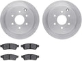 Rear Brake Pad and Rotor Kit for Suzuki Equator (2009–2012) YD651BD