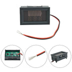 LED Digital Voltmeter Battery Gauge for Car Marine Motorcycle (12V-72V)