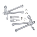 Set of 2 Rear Foot Pegs Bracket for Suzuki GSXR1000 (2007–2008)
