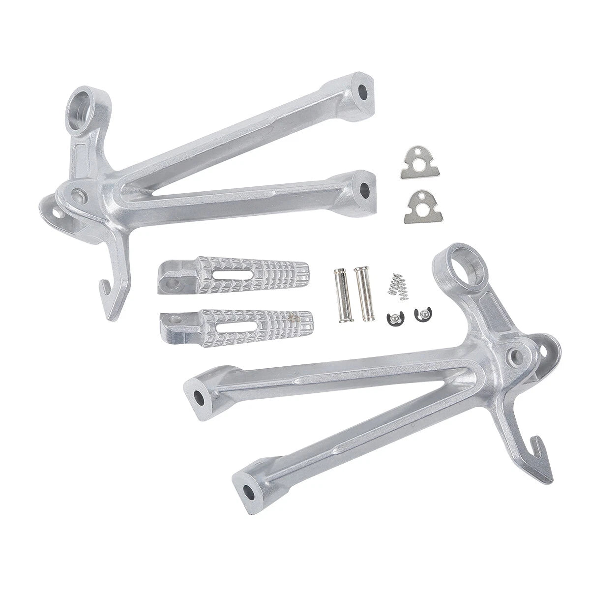 Set of 2 Rear Foot Pegs Bracket for Suzuki GSXR1000 (2007–2008)