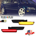Set of 4 Smoke LED Side Marker Lights for VW Passat (2001–2005)