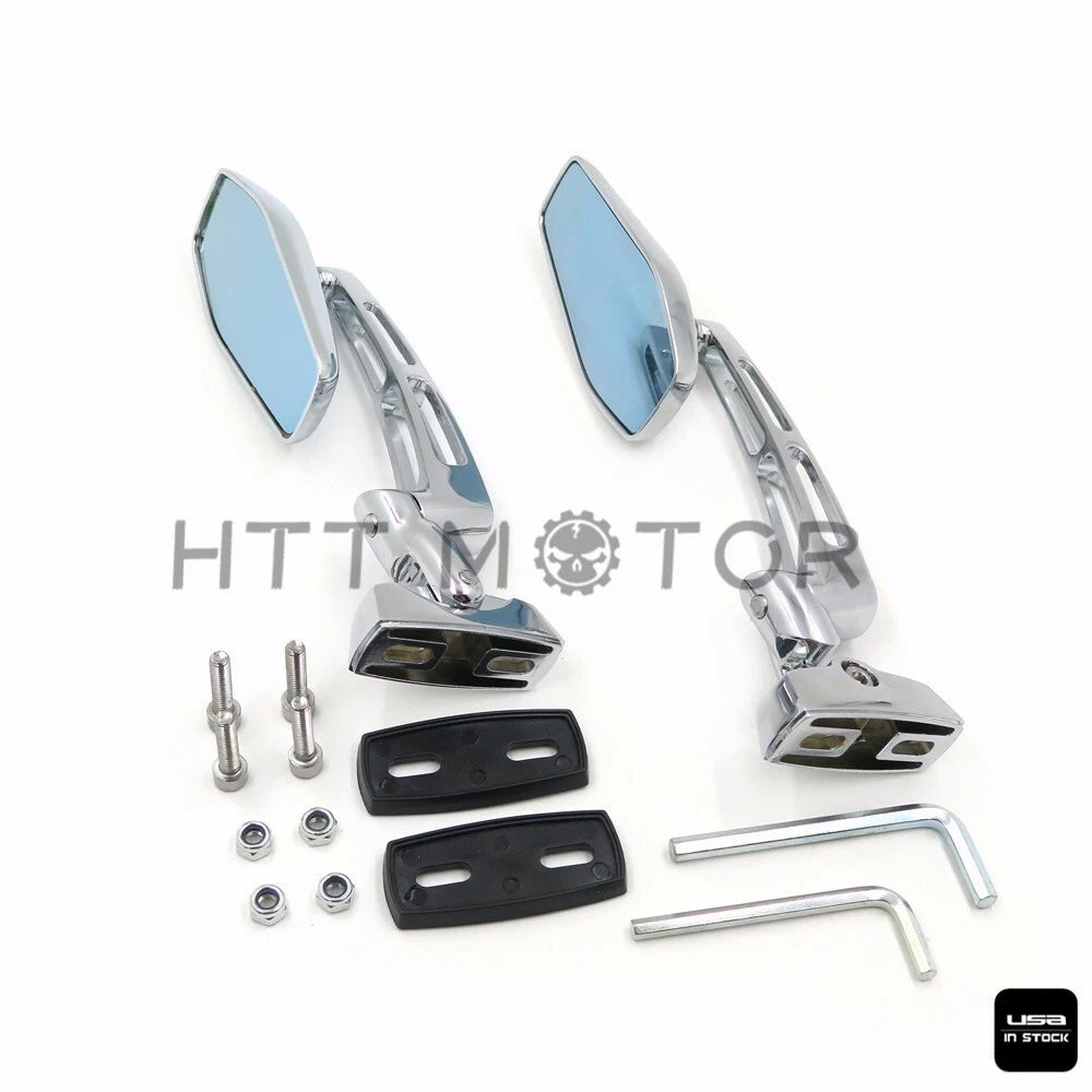 Rearview Mirrors for Ducati Aprilia Yamaha YZF R1 R1S R6 R6S (Universal, 6mm)