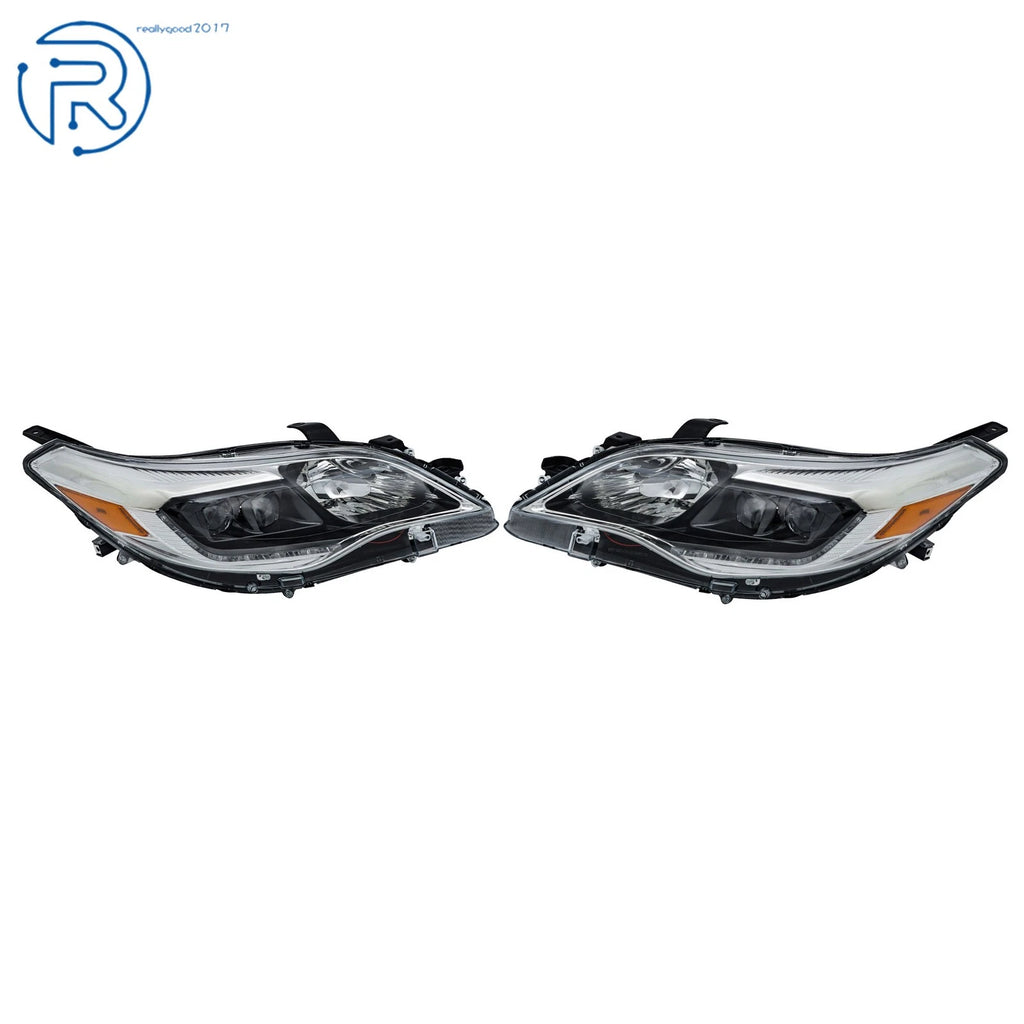 HID Xenon Headlights for Toyota Avalon (2013–2015) Pair Black Housing