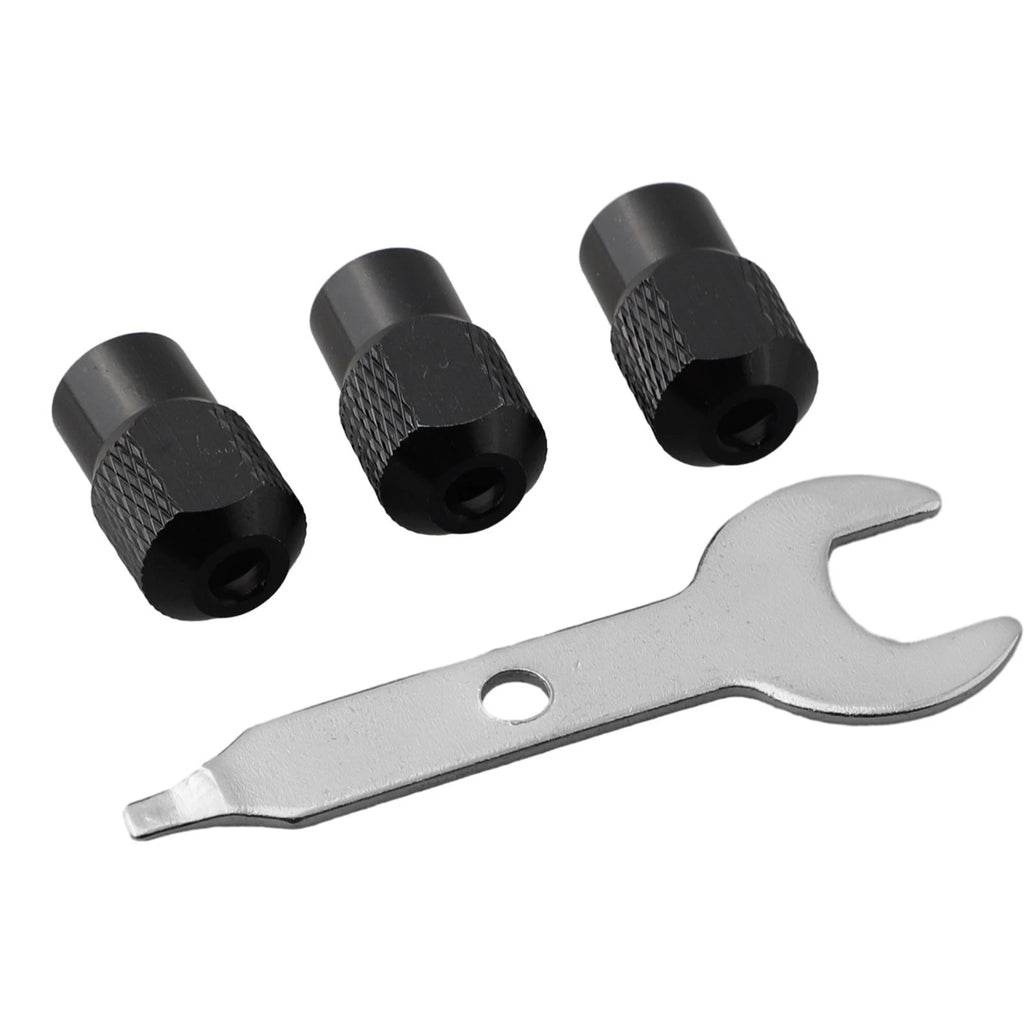 Rotary Tool Accessories Chuck Nut Keyless M7/M8x0.75 Set with Wrench
