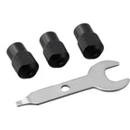 Rotary Tool Accessories Chuck Nut Keyless M7/M8x0.75 Set with Wrench