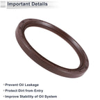 Rear Crankshaft Oil Seal for Mazda 323 (2001–2004) FS0111399 NBR Rubber
