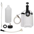 3L Manual Brake Clutch Fluid Bleeder Tool with Universal Adapter