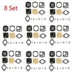 Set of 8 Carburetor Gasket Kit for Stihl 051 Chainsaw (RK-17HS RK-23HS)