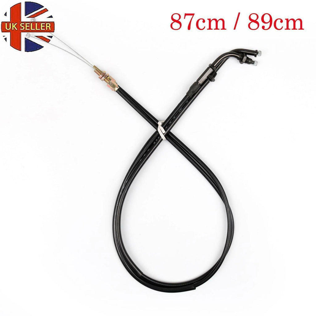Throttle Cable for Honda NV400 Steed VT600 (1988–1997) Black UK