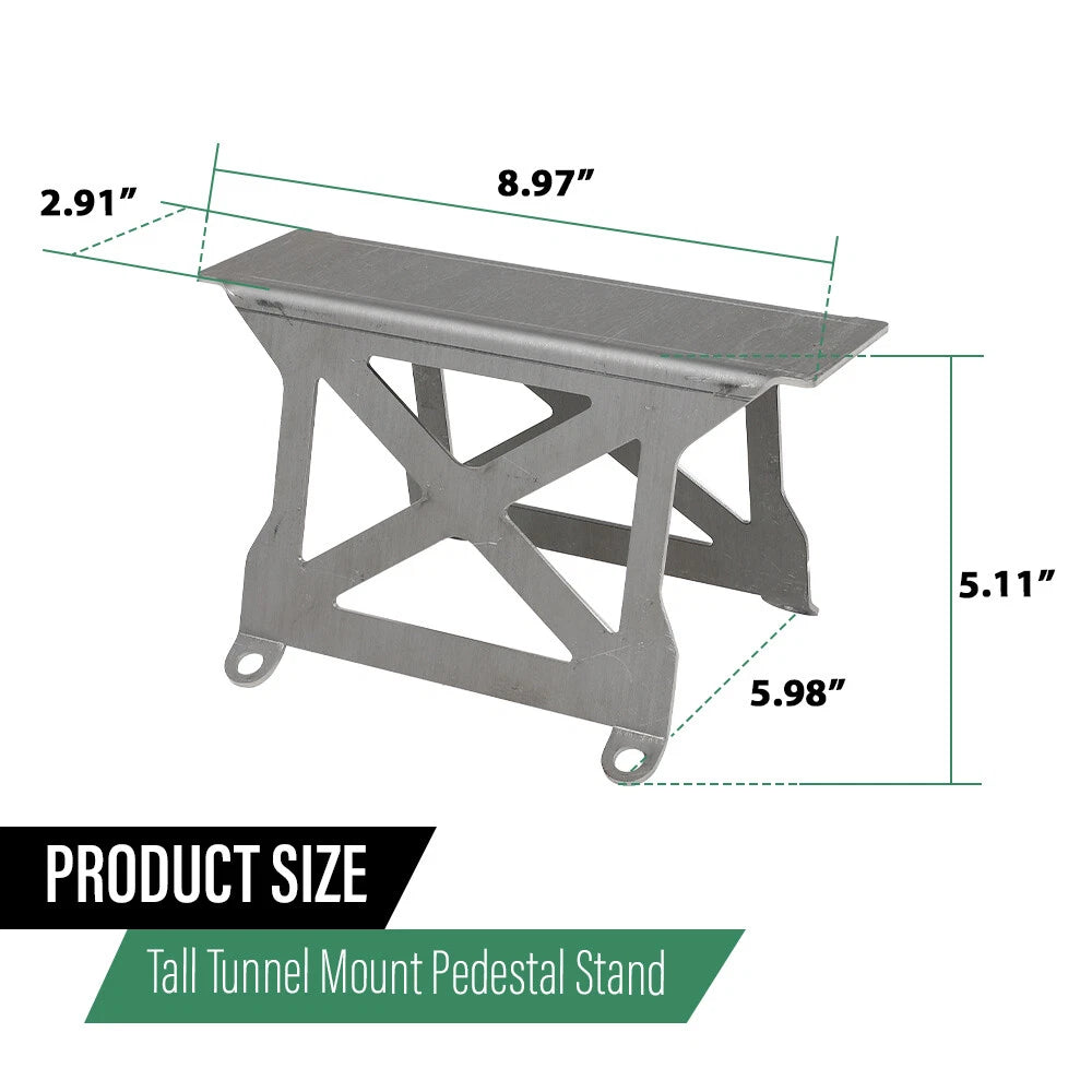 5" Tall Tunnel Mount Pedestal Stand for Mega Shifter