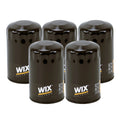 Set of 5 Wix Engine Motor Oil Filters for Dodge Jeep Mitsubishi Ram 3.7L