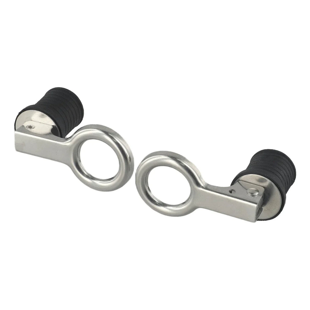 Drain / 1 Inch / Stainless Steel and Rubber for Boats and Livewells