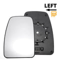 Left Side Heated White Mirror Glass for Nissan Opel Renault 