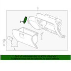 Glove Box Door Dampner for Chevrolet Traverse (2018-2023)