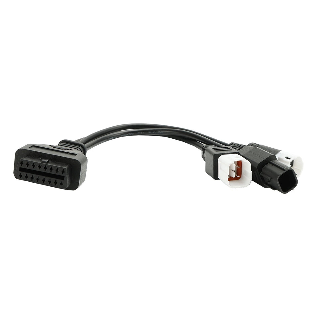 OBD2 Diagnostic Adapter Connector for Yamaha Motorcycle (3 Pin, 4 Pin)