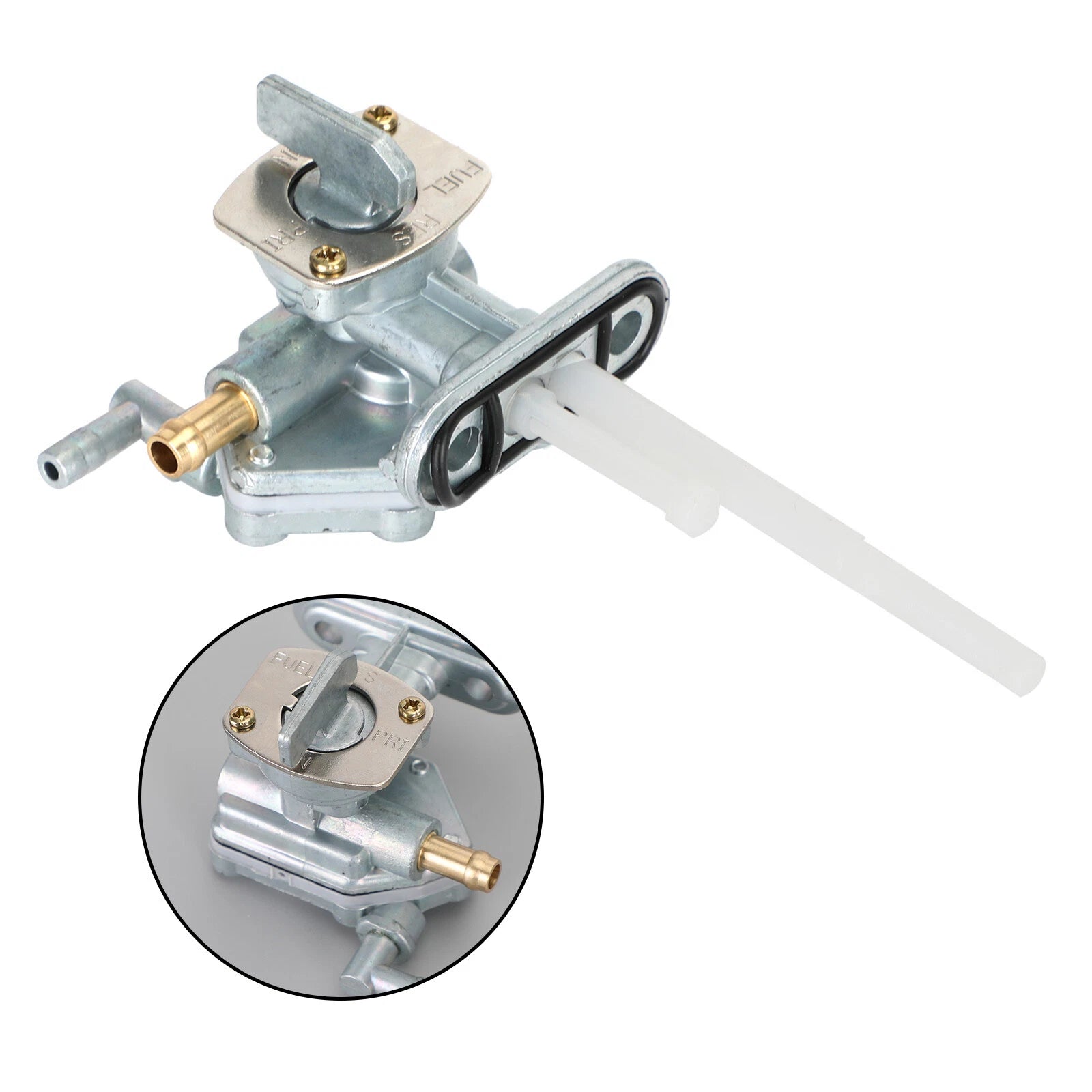 Gas Tank Fuel Cock Valve Petcock for Yamaha FJ600 (1984–1990) XJ750 (1982–1983)