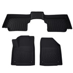 All Weather Carpet Floor Mats for Jeep Cherokee (2015–2023) TPE Rubber