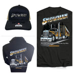 Snowman Graphic T-Shirt, Hoodie, Hat for Big Rig Trucks (18 Wheeler)