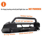 Front Hidden Winch Bumper Guard Bull Bar for Toyota Tacoma (2016–2023)