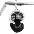Chrome Handlebar Drink Cup Holder & Mesh Basket for Harley Touring Dyna