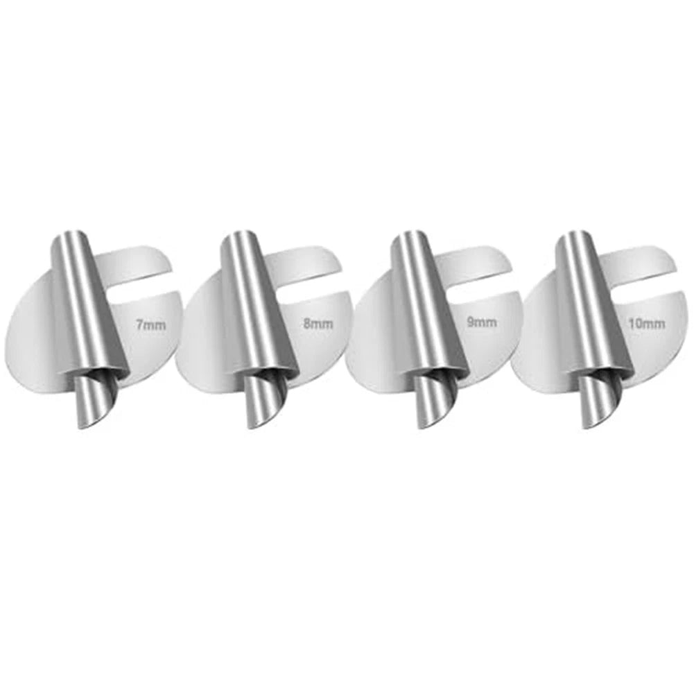 Spiral Hemming Machine Set of 4 Sizes (7-8-9-10mm) Easy Adjustments