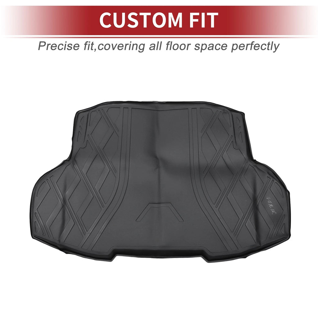 Cargo Liner Rear Trunk Mat for Honda Civic Type R (2017–2021) TPE Diamond Pattern
