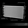 Aluminum Replacement Radiator for Sprinter 2500 3500 (2007–2014) DPI 13254