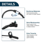 Rear Left ABS Wheel Speed Sensor No. 47560-TBA-T01 for Honda Civic (2016–2022)