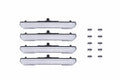 LED Sidemarker Lights Clear Front for GMC Sierra HD 2500 3500 (2020–2023)