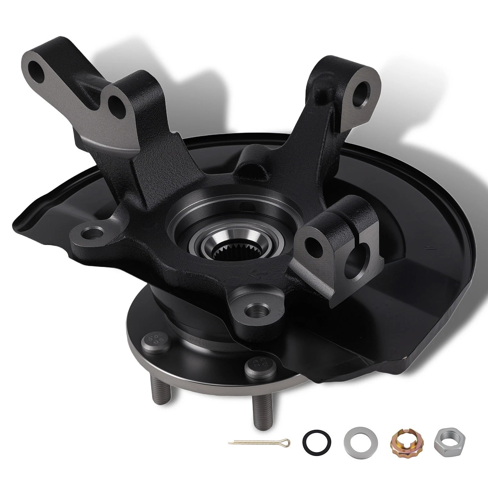 Right Steering Knuckle Assembly for Dodge Caliber (2007–2012) 698-410 5-Lug Hub