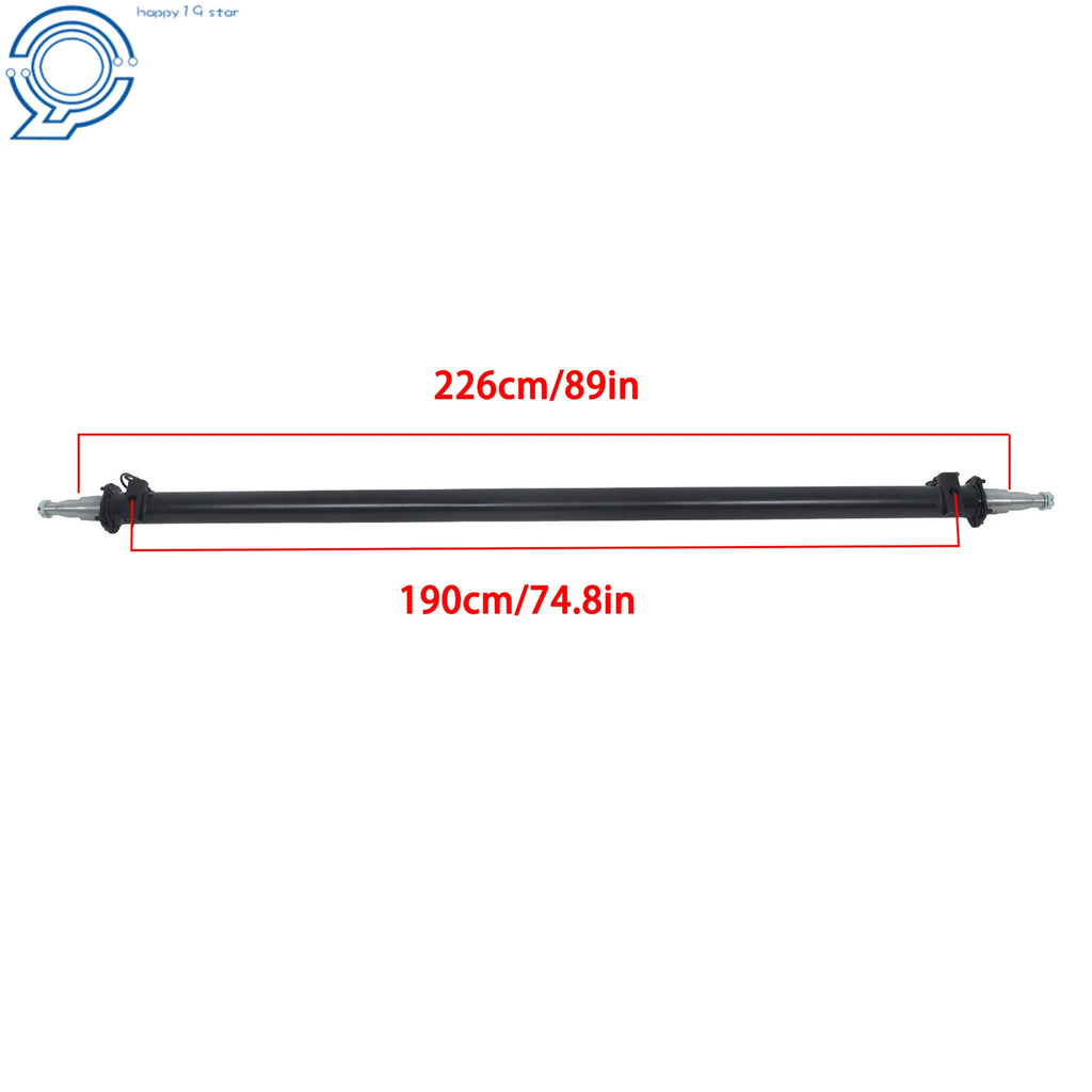 7K Idler Axle for HF 74" SC TK Trailer (7000 lb Beam Only)