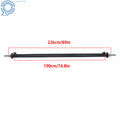 7K Idler Axle for HF 74" SC TK Trailer (7000 lb Beam Only)