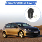 Set of 1 Gear Shift Knob Cover for Volkswagen Golf (2015–2019) Black Beige