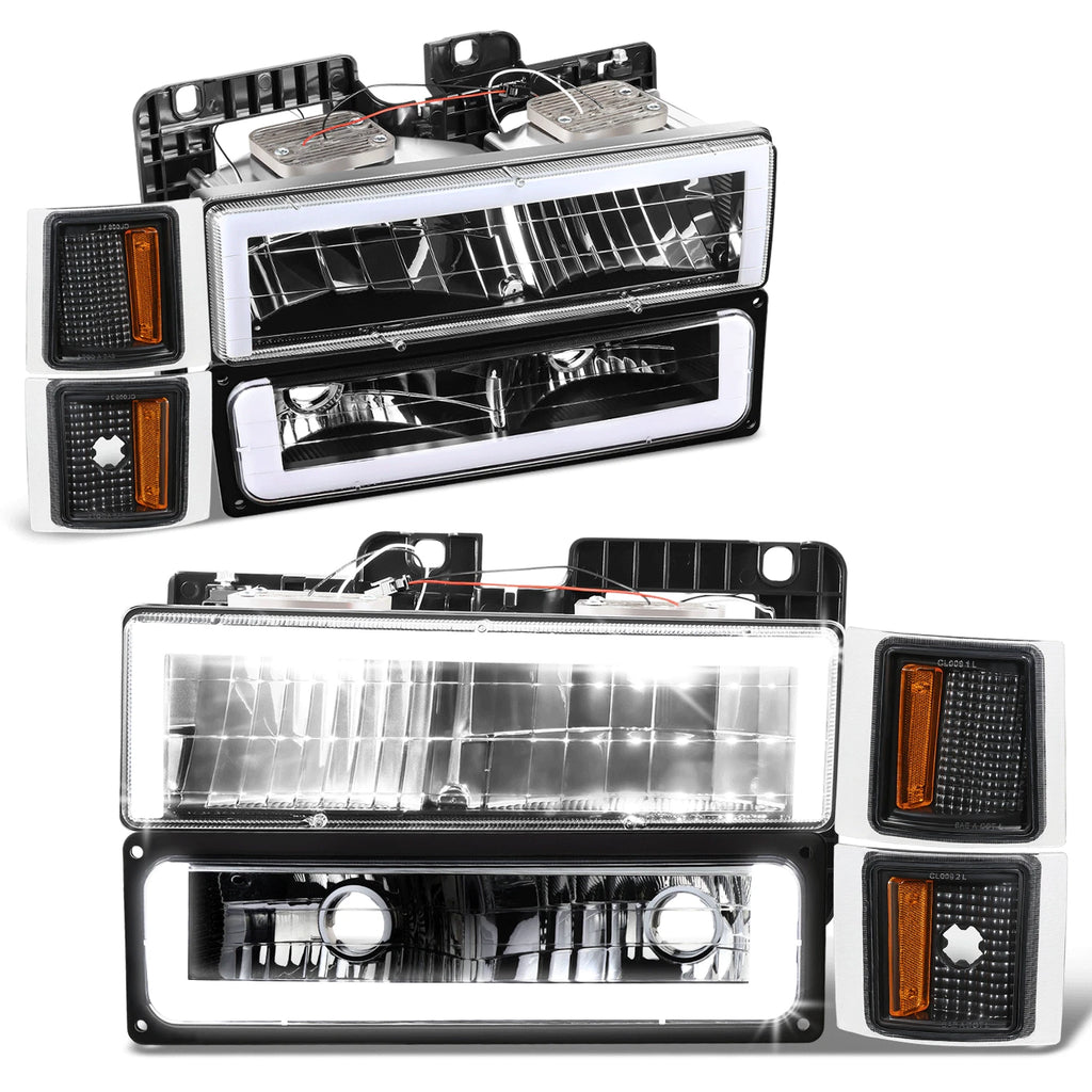 LED Headlight, Bumper Signal & Corner Lamps for Chevy C/K (1994–2000)