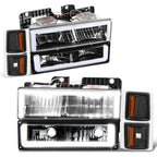 LED Headlight, Bumper Signal & Corner Lamps for Chevy C/K (1994–2000)